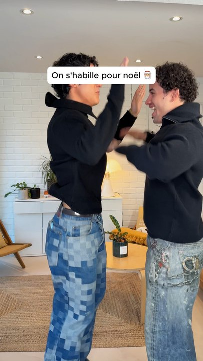 Outfit de Noël avec mon frère ! 🎅🏼