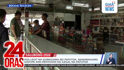 Mga namimili ng paputok, dagsa sa Bocaue; presyo ng ilang paputok, dumoble | 24 Oras