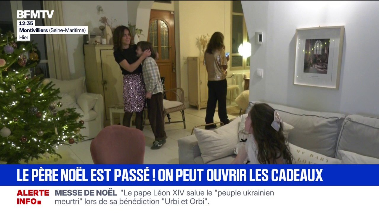 Réveillon de Noël: le moment d'ouvrir les cadea...