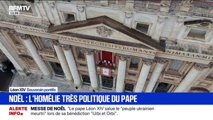 Messe de Noël au Vatican: ce qu'il faut retenir de la bénédiction du pape