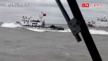 中國海警船節日也來亂！3艘一路縱隊闖金門 海巡併航驅離