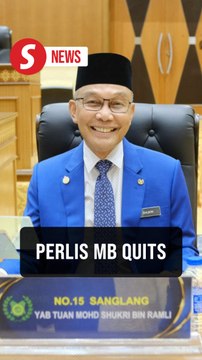 Embattled Perlis MB Mohd Shukri steps down from post
