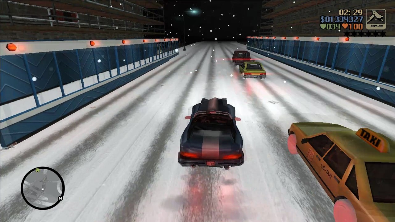 GTA 3, Snow Conversion | Winter mod | Video - 8