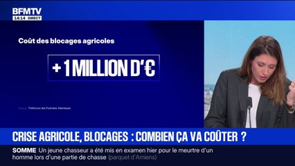 Crise agricole : combien coûtent les blocages ?