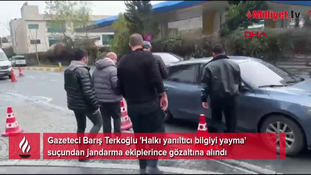 Gazeteci Barış Terkoğlu gözaltına alındı