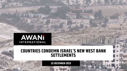 Countries condemn Israel’s new West Bank settlements