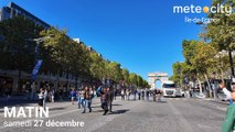 Bulletin météo Île-de-France du samedi 27 décembre 2025
