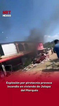 🎄💥 Una expl0sión al interior de una vivienda en Jalapa del Marqués interrumpió las celebraciones de Navidad y dejó un saldo preliminar de personas les1onadas, además de un inc3ndio de gran magnitud.