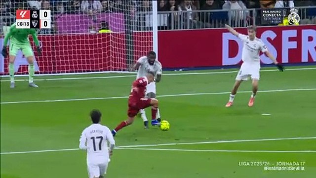 Real Madrid CF vs Sevilla FC P1 Jornada 17 La Liga diciembre 2025 Temporada 25/26