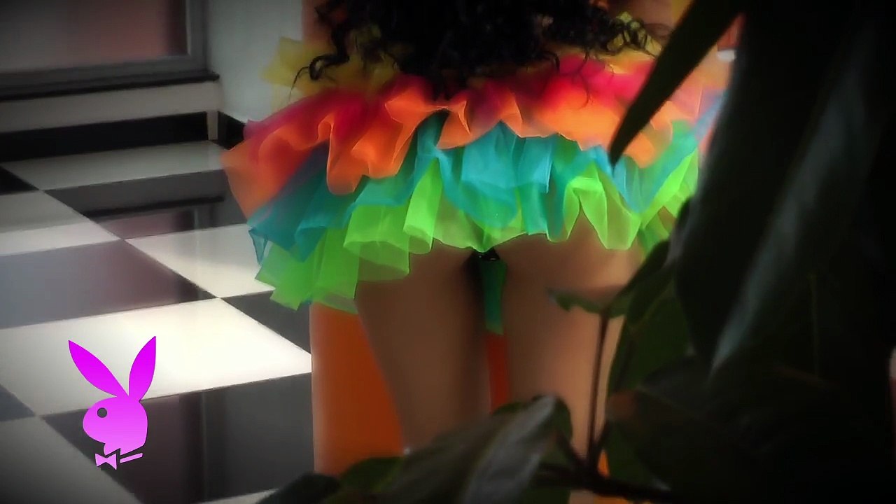 Brissia en Playboy México MAKING OF