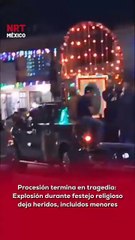 🚨💥 Una camioneta que transportaba pirotecnia expl0tó en la colonia Las Joyas, dejando un saldo de 6 personas lesionadas, entre ellas dos menores con quem@duras grav3s.