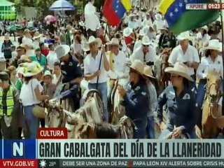 Apure | Más de 2 mil 900 jinetes participaron en la Gran Cabalgata de la Llaneridad