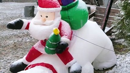 CAMPING IN THE HEAVY SNOW IN A LUXURY CAMPER VAN WITH AN INFLATABLE HOT TENT 🚗