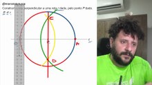 Construção da Reta Perpendicular – Geometria Plana (Passo a Passo)   @marceloboturaa ​