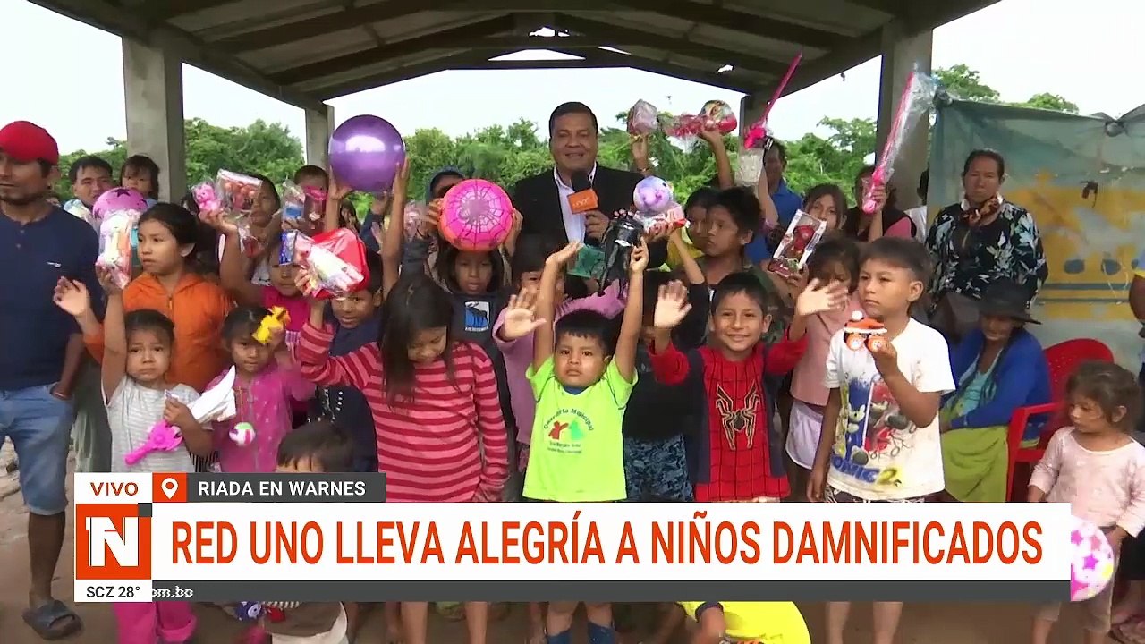 Red Uno apoya a familias damnificadas