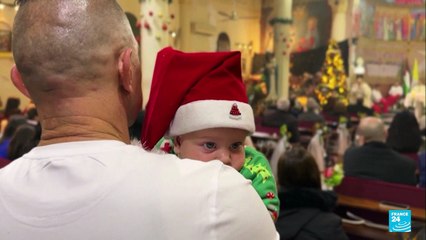 Cristianos en Gaza vuelven a celebrar la Navidad en la única iglesia católica del enclave