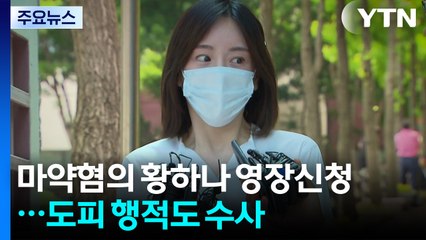 '마약 혐의' 황하나 구속영장 신청...도피 행적도 수사 / YTN