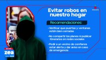 Así puede evitar ser víctima de robo en su domicilio estas fiestas decembrinas
