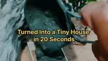 Turned Into a Tiny House With Details | Miniature