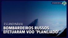 Bombardeiros russos efetuaram voo 'planejado' ao norte da Escandinávia