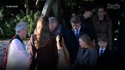 Prince George, Princess Charlotte and Prince Louis Bring Holiday Cheer on Christmas Day Walk with the Royal Family