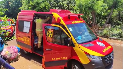 Siate é acionado ao bairro Santa Cruz para atender jovem esfaqueado