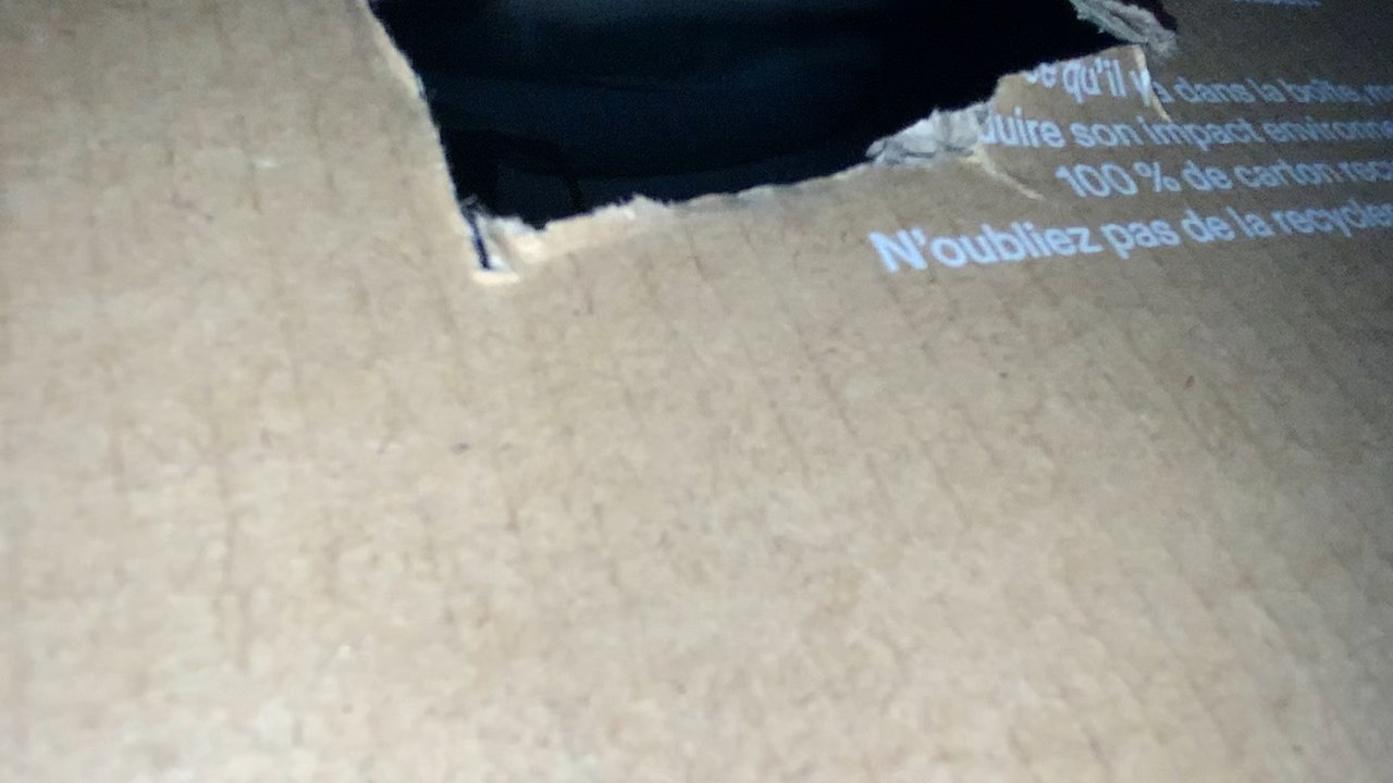 I could cardboard