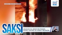 8 pamilya, nasunugan sa araw ng Pasko; ilan sa nasunugan, galing sa family reunion | Saksi
