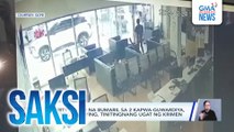 Security guard na bumaril sa 2 kapwa-guwardiya, arestado; bullying, tinitingnang ugat ng krimen | Saksi