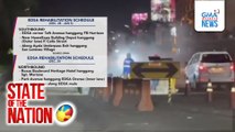 Pagsasara ng ilang lanes kabilang ang sa EDSA bus carousel, nagdulot ng pagbigat ng trapiko | SONA