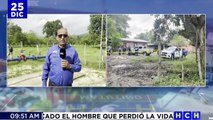 ¡Horrible! A machetazos ultiman hombre en una hacienda de Choloma