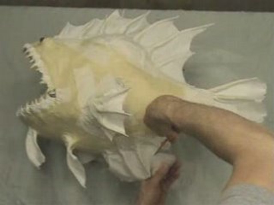 Gourmet Paper Mache Fishwichwich