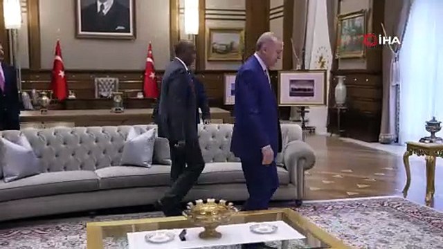 Cumhurbaşkanı Erdoğan, Sudan Egemenlik Konseyi Başkanı el Burhan ile görüştü
