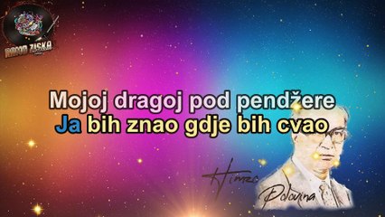 Himzo Polovina- Karanfile Cvjece Moje Karaoke
