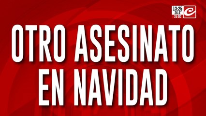 Tremendo: asesinó a vecino porque tiró pirotecnia durante los festejos de Navidad