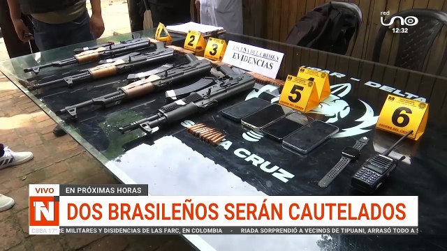 Dos brasileños serán cautelados