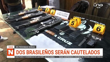 Dos brasileños serán cautelados