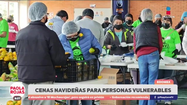 Miles reciben cena navideña gratuita en Lerma, Edomex | DPC con Paola Rojas