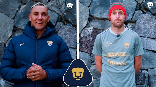 Keylor Navas y Pumas mandan mensaje navideño a la afición de UNAM