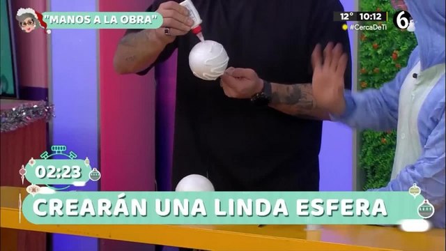 Manualidades Navideñas con la Maestra Resurreción