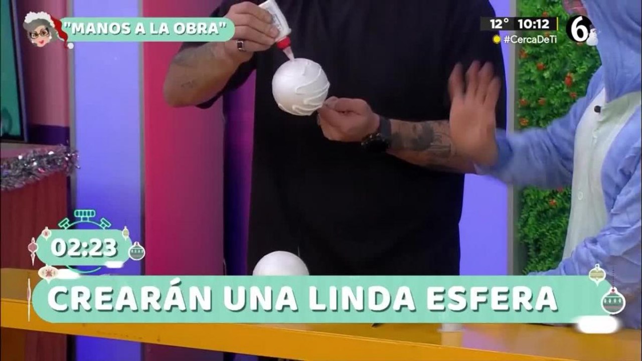 Manualidades Navideñas con la Maestra Resurreción