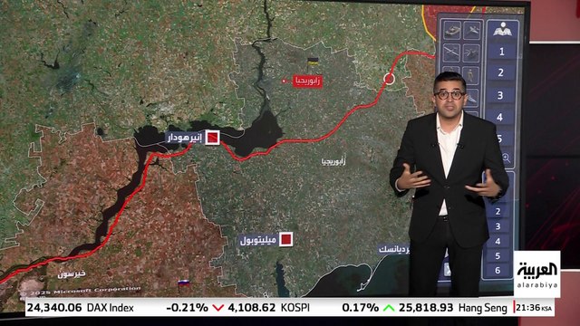 خريطة تفاعلية لتوضيح تبادل الأراضي المقترح لإنهاء حرب أوكرانيا