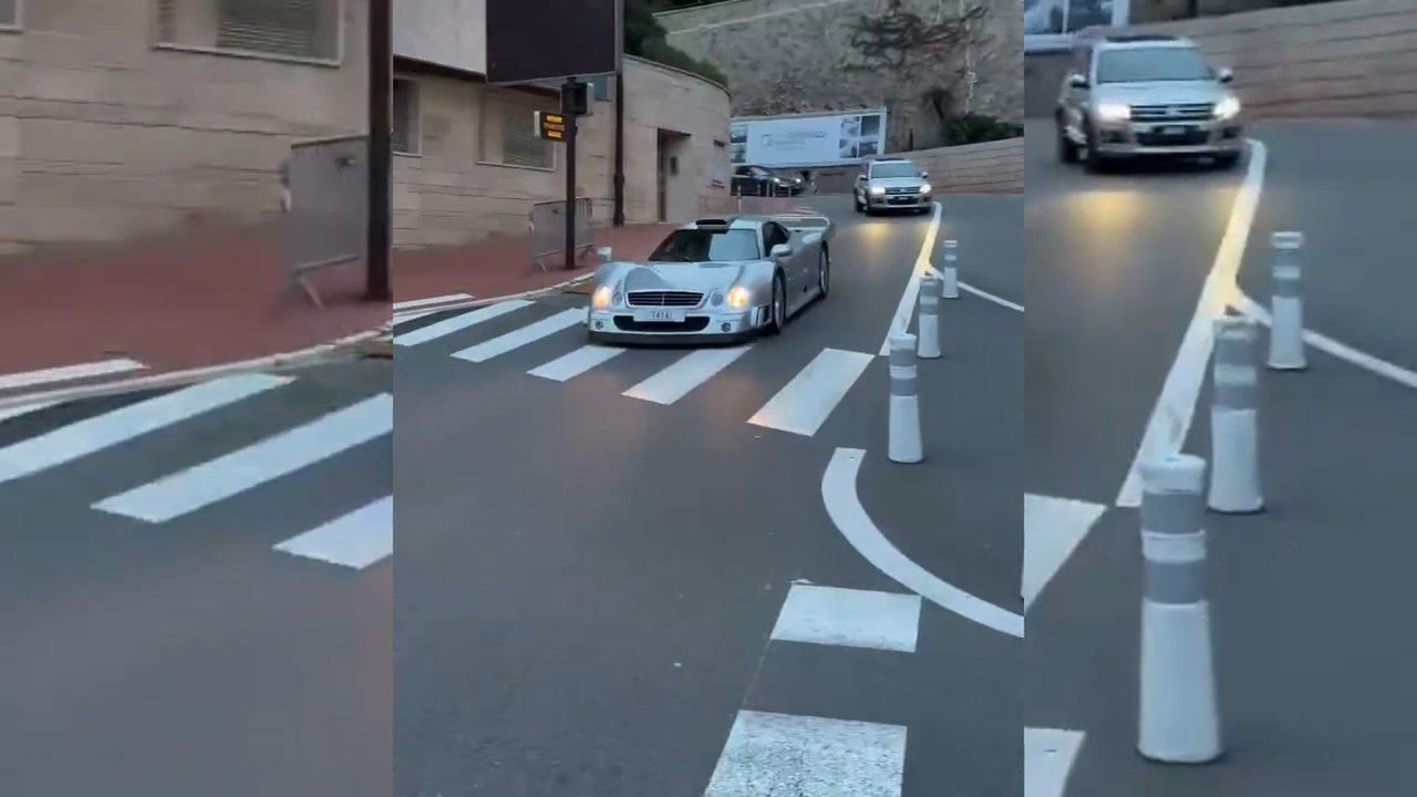 El vídeo de Fernando Alonso y Melissa Jiménez llegando a Mónaco en un Mercedes CLK GTR