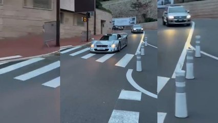 El vídeo de Fernando Alonso y Melissa Jiménez llegando a Mónaco en un Mercedes CLK GTR