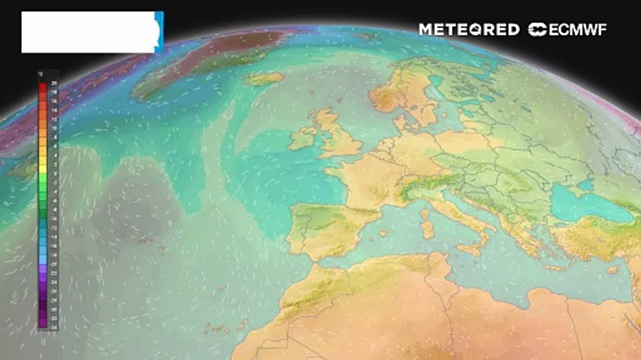 Kalte Luftmassen drücken sich nach Europa durch!