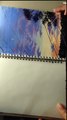 Sunset acrylics painting,drawing process, beautiful sunset acrylics painting, easy painting tutorials