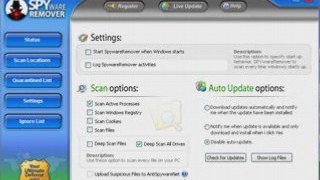 Spyware Remover Advanced Features Review