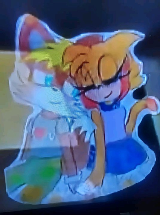 Tails and Fox Girl are unholding hands/Riolu Coach/Berlinsubwaydriver