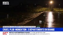 Crues, pluie-inondation: trois départements sont toujours placés en vigilance orange