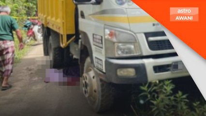 Kanak-kanak lelaki maut selepas motosikal rempuh lori di Kuala Krai